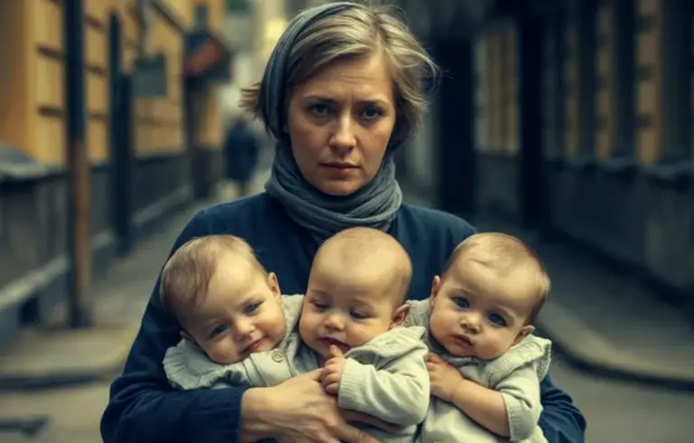 — We had triplets! Give them up for adoption, I don’t want to live like this! — My wife tearfully declared to me after the delivery.