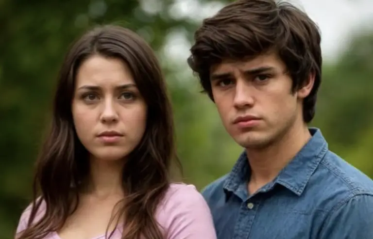 A classmate took advantage of her, and she ended up getting pregnant by him. But she married his father, and then:
