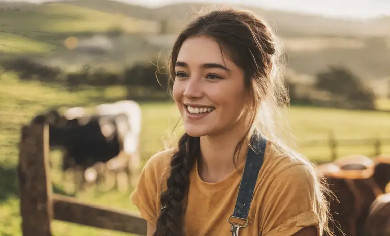 The rich man gave a farm to the first person he met. When he lost his business, he went to ask for a place to stay, to see how they would repay his kindness.