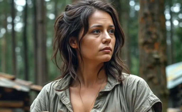 A woman lived alone in the forest for ten years until two newborns appeared on her doorstep.