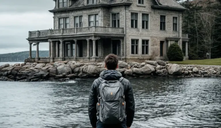 He inherited a house standing in the middle of a lake… Yet what he found inside completely changed his life.