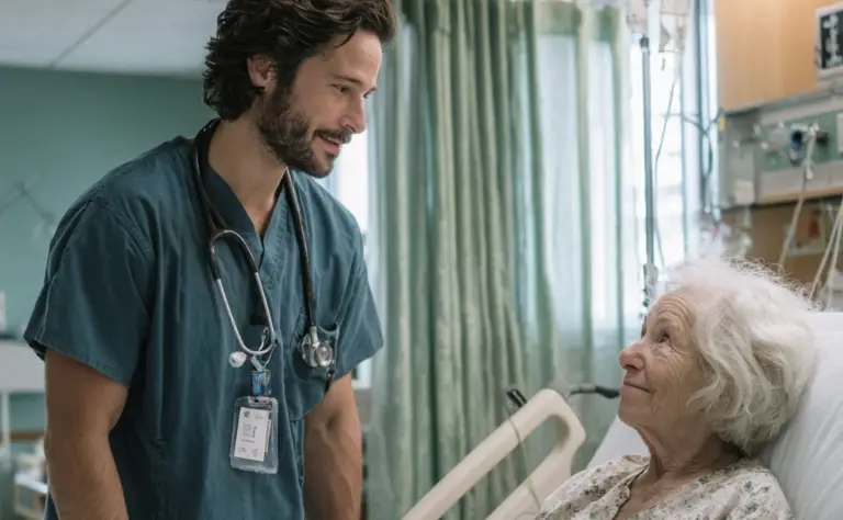 A young hospital orderly was asked to play an unusual role — to pretend to be the long-lost grandson of a dying woman. What he didn’t expect was to find his own mother’s face among the stranger’s photographs.