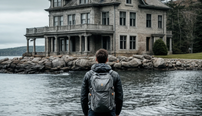 He inherited a house standing in the middle of a lake… Yet what he found inside completely changed his life.