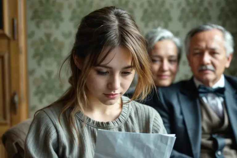 An orphan inherited only a pitiful letter… But when she read it, the laughter of her husband and his mistress turned into PANIC!