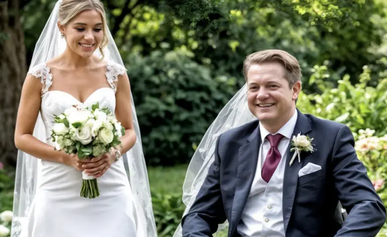 She married a man with a disability, but a big surprise awaited her at the wedding.