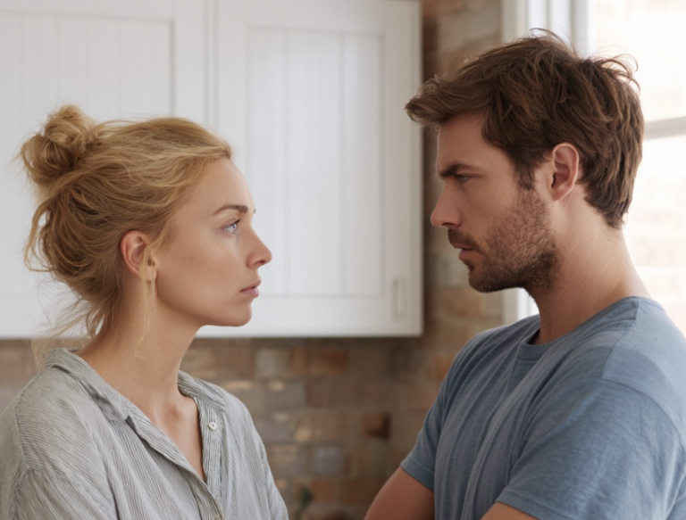 “No! You will never be the one in charge here! This is MY apartment! It was given to me! And you’re just… merely my husband here, which means you’re nobody.”