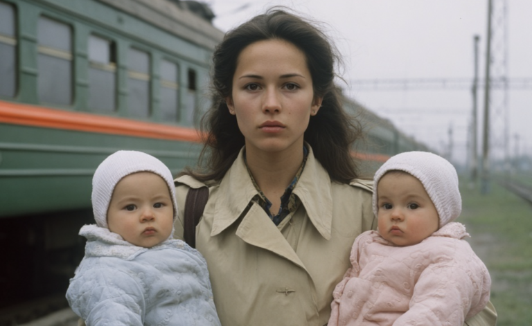 A woman on the commuter train left me with two children and vanished, and sixteen years later she sent a letter—with keys to a luxurious mansion and a fortune that took my breath away…