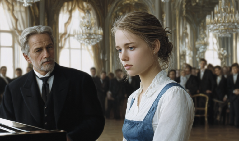 He ordered the maid to play the piano in front of everyone to humiliate her — but no one could have foreseen what followed.