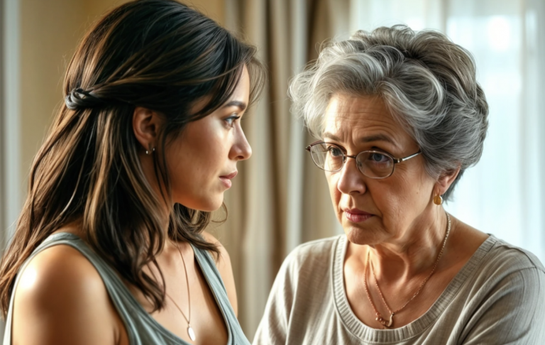 — “You’re a burden, not a wife,” — my mother-in-law spat out in front of the whole family while I was pouring tea, unaware that it was me who had paid off her debts.