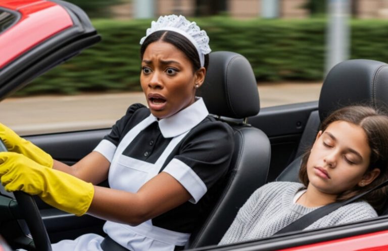 Poor Black Maid ‘Steals’ Billionaire’s Ferrari to Save His Daughter