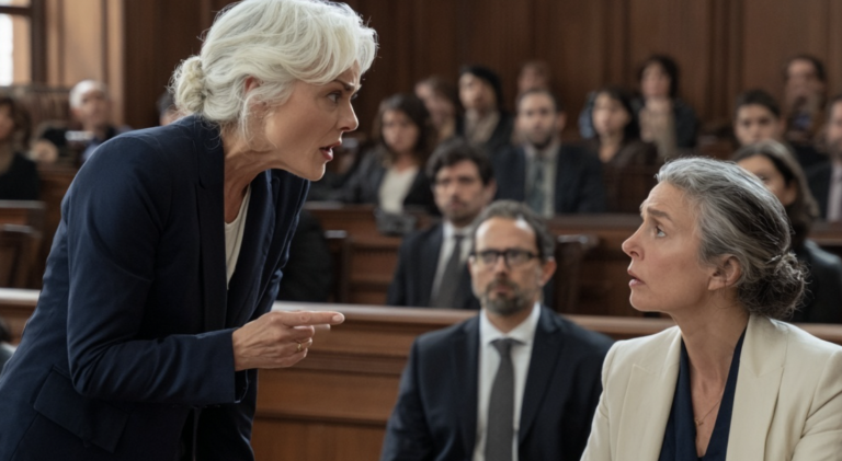 — “My son will take everything from you—you’ll be left without a penny!” Lena’s mother-in-law shouted in the courtroom.