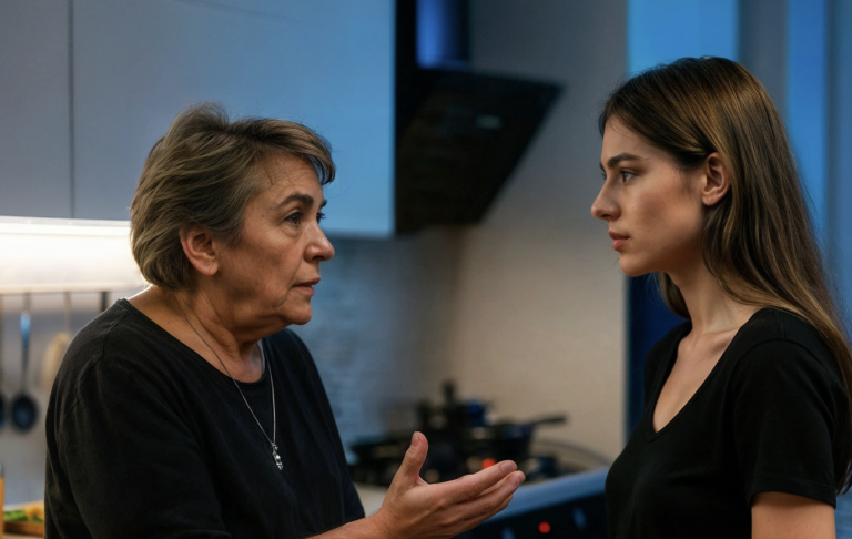 — Your sister got married. She and her husband are living in our apartment now, and I’m moving in with you.