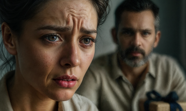 We’re not going to the restaurant for your birthday, I’ve already cancelled everything,” said his wife, leaving her husband alone with his gifts.