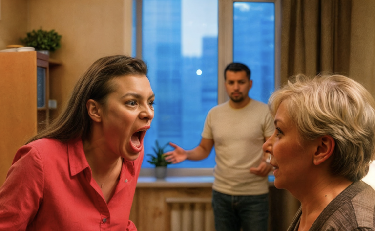 Mother-in-law burst into my home to wreck our plans to buy an apartment and seize our savings—but she didn’t expect this response