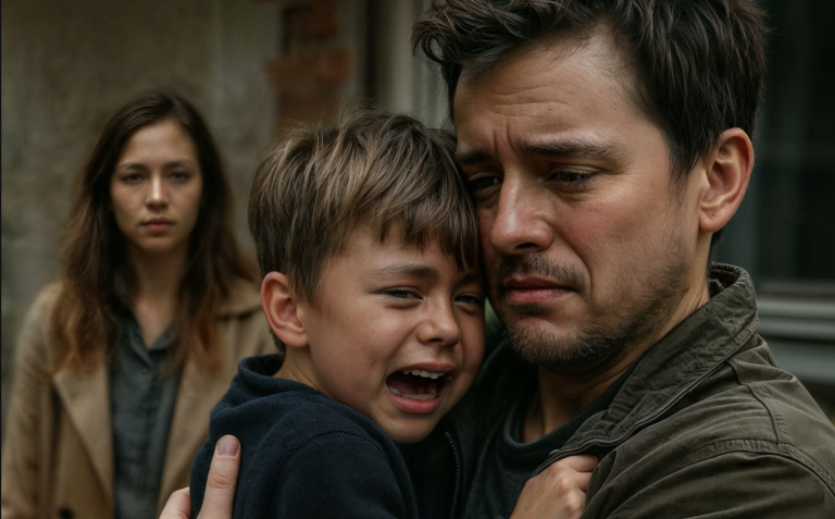 After taking his child from his ex-wife following the divorce, the husband soon realized he had made a terrible mistake.