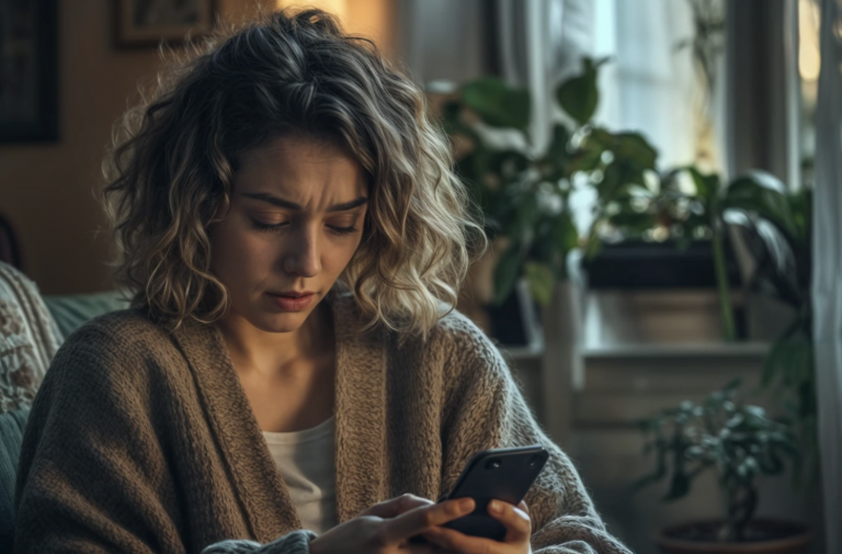 Natalia didn’t press the “end call” button after her conversation with her husband and accidentally overheard a girl’s voice near him.