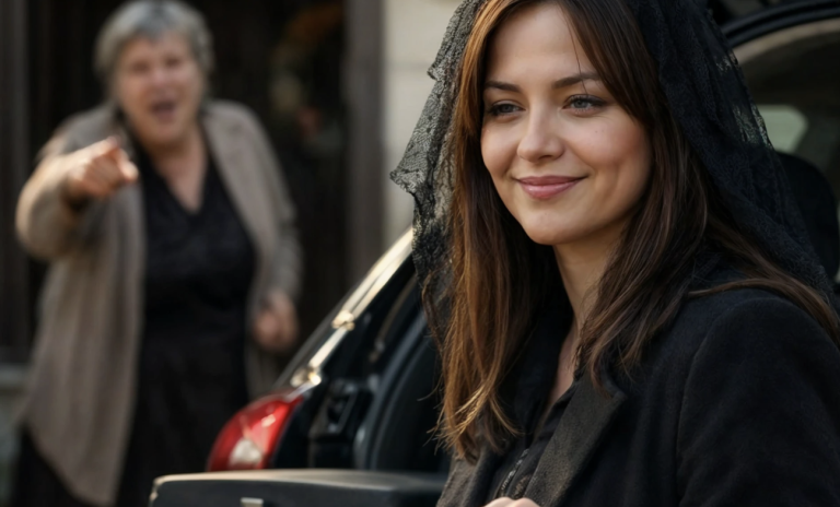 After my husband’s funeral, I kept quiet about the inheritance—but when my mother-in-law told me to “get lost,” I only smiled